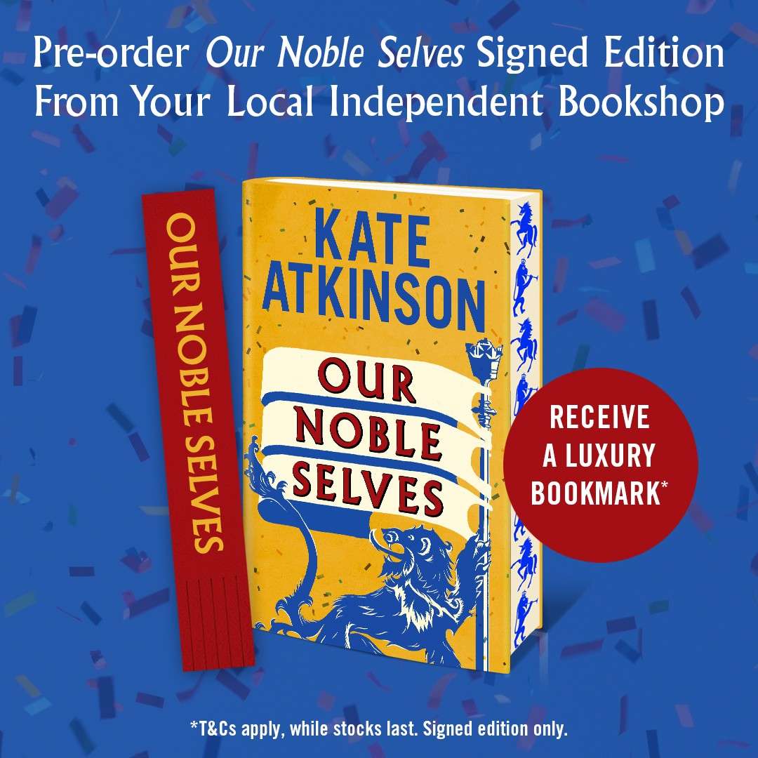 Our Noble Selves - Signed First Edition with Sprayed Edge - The Cleeve Bookshop
