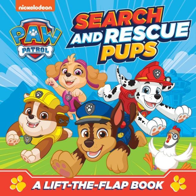 PAW Patrol Search and Rescue Pups: A lift-the-flap book - The Cleeve Bookshop