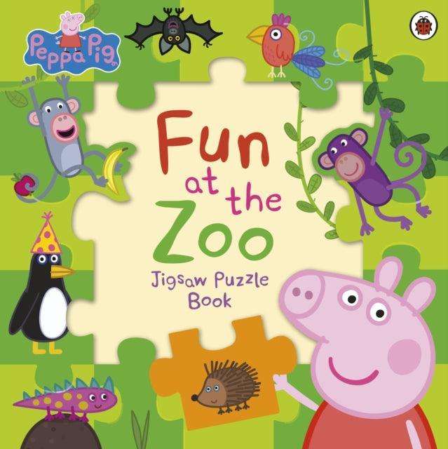 Peppa Pig: Fun at the Zoo Jigsaw Puzzle Book - The Cleeve Bookshop