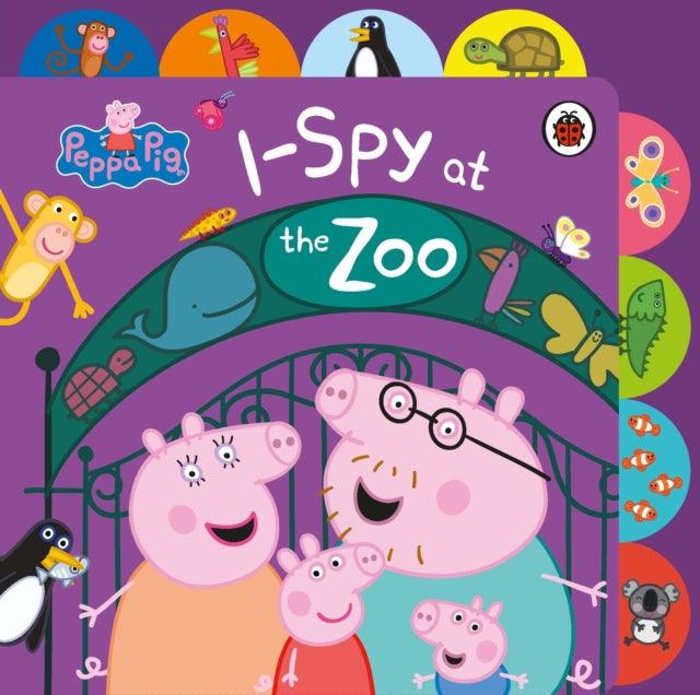Peppa Pig: I Spy at the Zoo : Tabbed Board Book - The Cleeve Bookshop