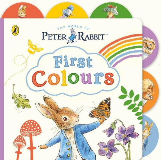 Peter Rabbit: First Colours : Tabbed Board Book - The Cleeve Bookshop