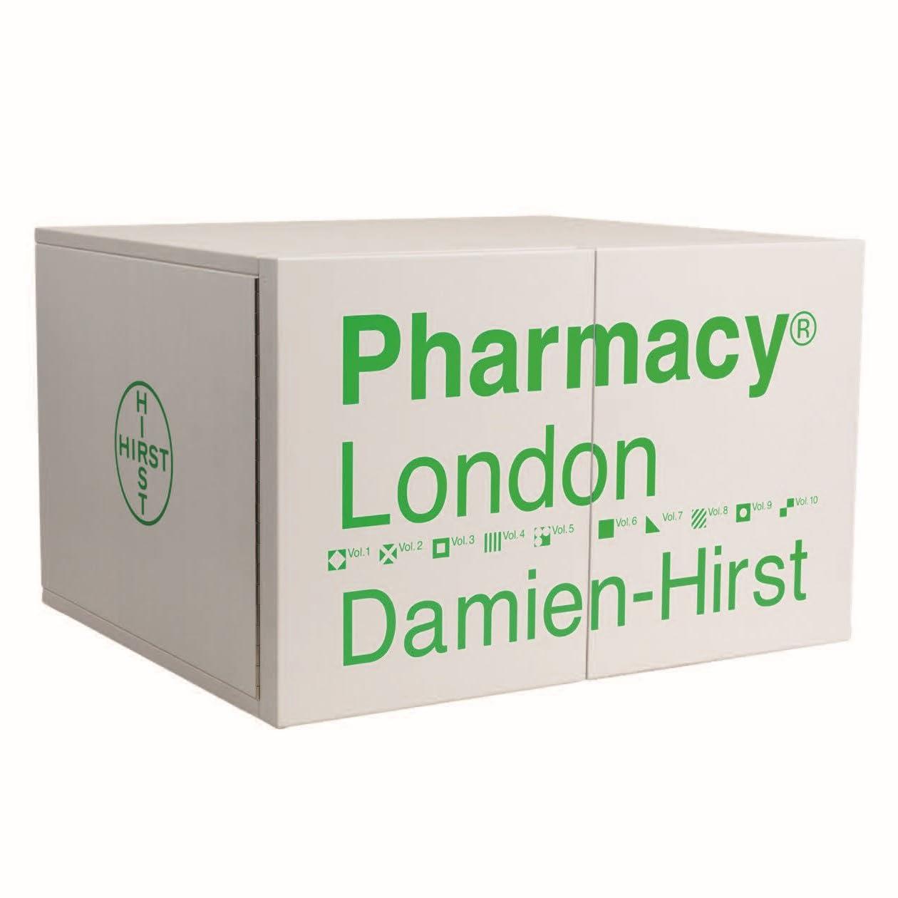 'Pharmacy' by Damien Hirst - Signed and Numbered Box Set of 10 Volumes - The Cleeve Bookshop