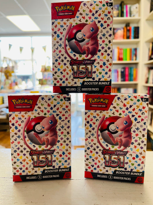 Pokémon Scarlet and Violet 151 Booster Bundle - The Cleeve Bookshop