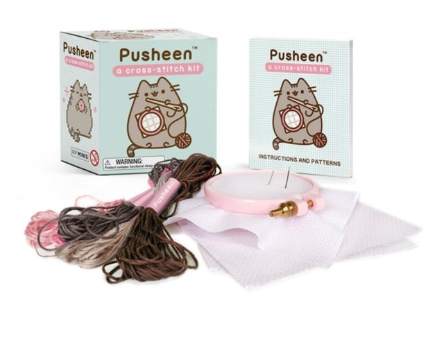 Pusheen: A Cross-Stitch Kit - The Cleeve Bookshop