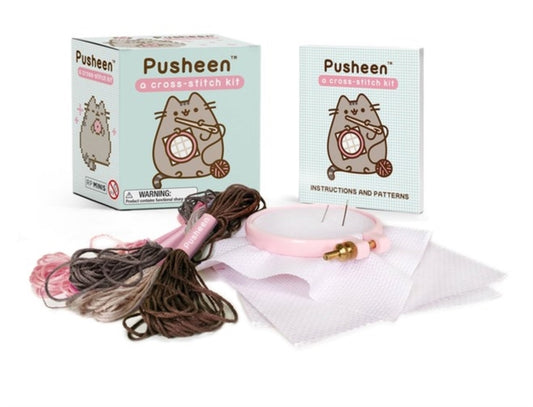 Pusheen: A Cross-Stitch Kit - The Cleeve Bookshop