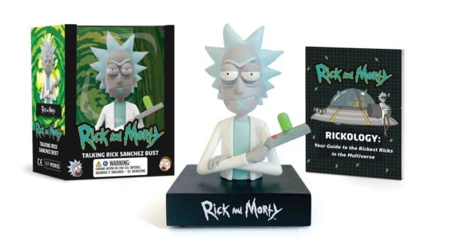 Rick and Morty Talking Rick Sanchez Bust - The Cleeve Bookshop