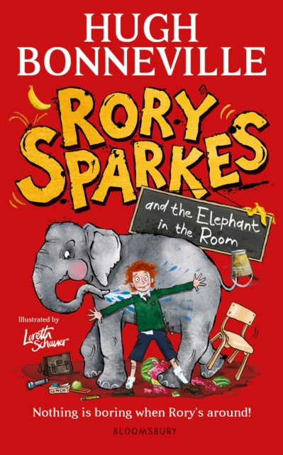 Rory Sparkes and the Elephant in the Room - Signed First Edition - The Cleeve Bookshop