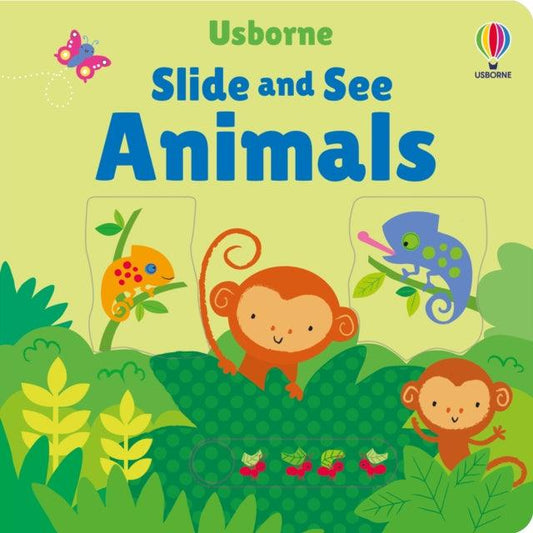 Slide and See Animals - 9781805076728