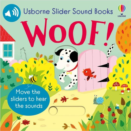 Slider Sound Books Woof! - 9781805312826