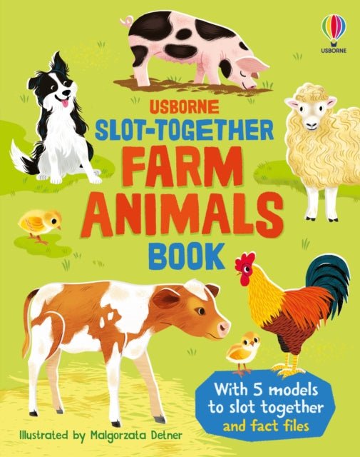 Slot-together Farm Animals Book - The Cleeve Bookshop