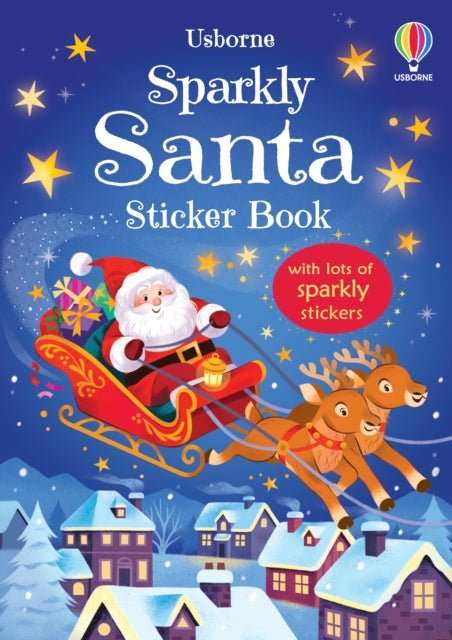 Sparkly Santa Sticker Book - The Cleeve Bookshop