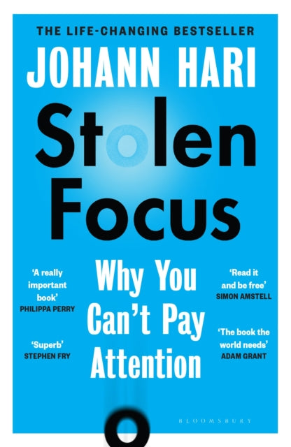 Stolen Focus : Why You Can't Pay Attention - The Cleeve Bookshop