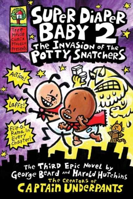 Super Diaper Baby 2 The Invasion of the Potty Snatchers - The Cleeve Bookshop