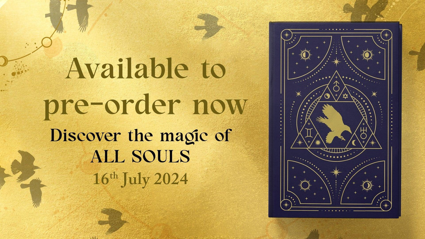 'The Black Bird Oracle' by Deborah Harkness - Signed Foiled Slipcase Indie Exclusive - Pub. July 16th - The Cleeve Bookshop