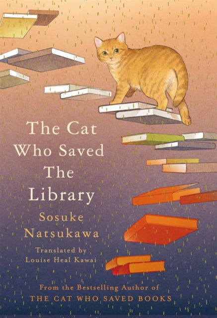 The Cat Who Saved the Library - Sprayed Edge First Edition - The Cleeve Bookshop