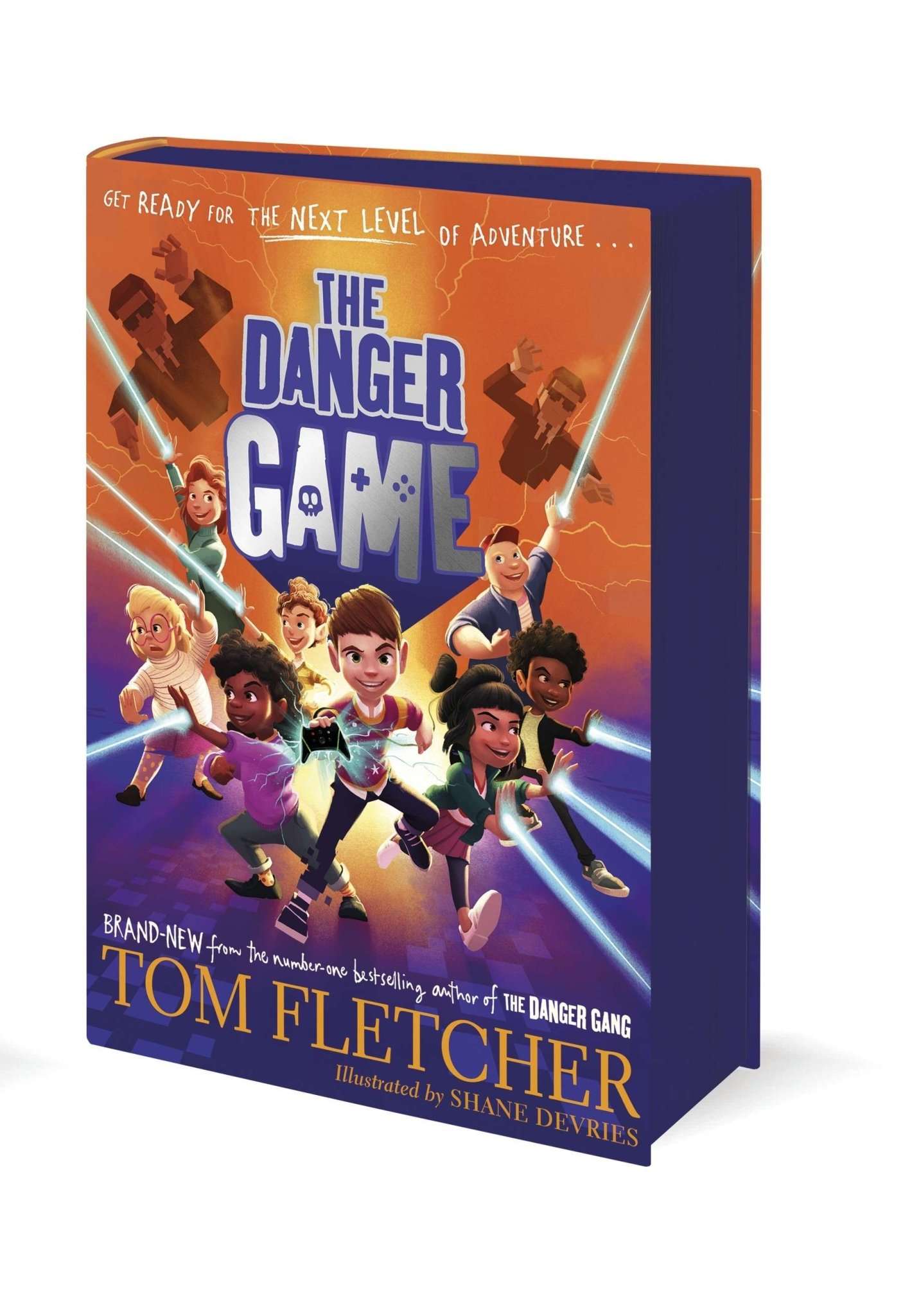 The Danger Game - Signed First Edition with Sprayed Edge - The Cleeve Bookshop