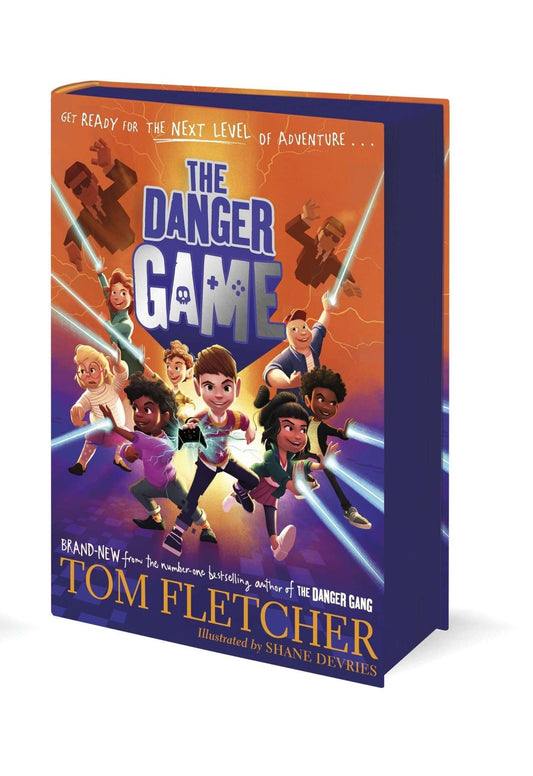 The Danger Game - Signed First Edition with Sprayed Edge - The Cleeve Bookshop