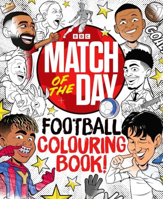 The Match of the Day Football Colouring Book - The Cleeve Bookshop