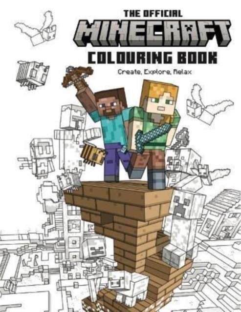 The Official Minecraft Colouring Book - The Cleeve Bookshop