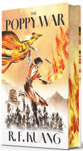 'The Poppy War - Fully Illustrated Collector's Edition - by R. F. Kuang - The Cleeve Bookshop