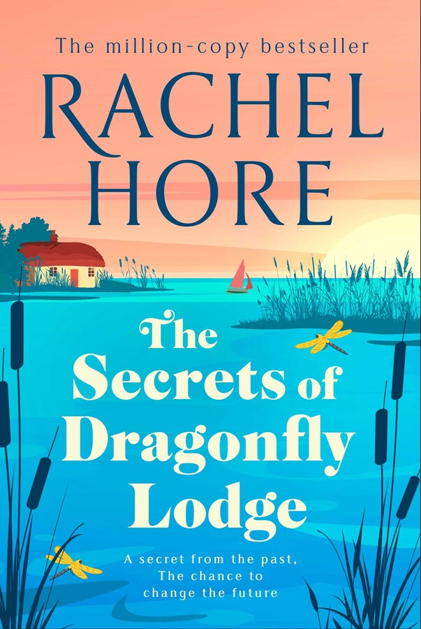 The Secrets of Dragonfly Lodge - Signed First Edition with Sprayed Edge - The Cleeve Bookshop