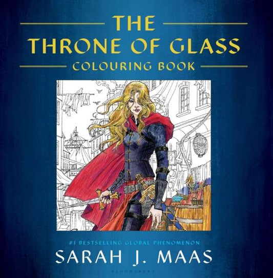 The Throne of Glass Colouring Book - The Cleeve Bookshop