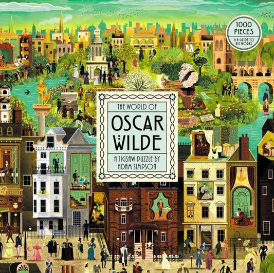 The World of Oscar Wilde : A 1000-piece jigsaw puzzle by Adam Simpson - The Cleeve Bookshop