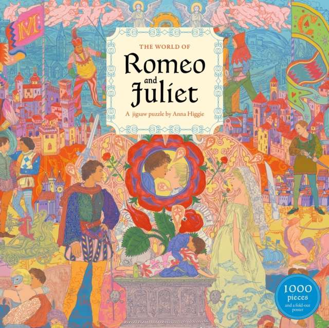 The World of Romeo and Juliet : A 1000-piece Shakespearean jigsaw puzzle by Anna Higgie - The Cleeve Bookshop