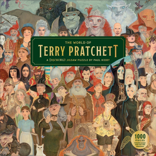 The World of Terry Pratchett : A 1000-piece Discworld jigsaw puzzle by Paul Kidby - The Cleeve Bookshop