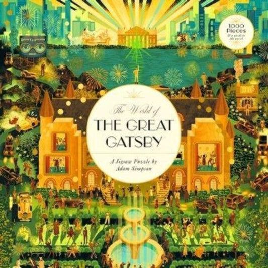 The World of The Great Gatsby : A 1000-piece puzzle by Adam Simpson - The Cleeve Bookshop