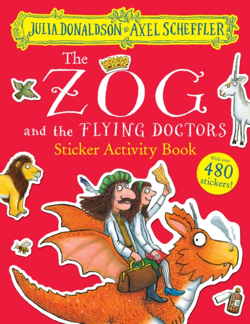 The Zog and the Flying Doctors Sticker Book (PB) - The Cleeve Bookshop