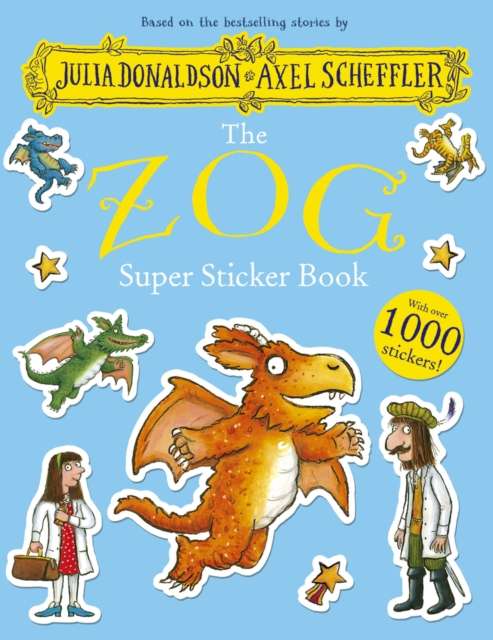 The Zog Super Sticker Book - The Cleeve Bookshop