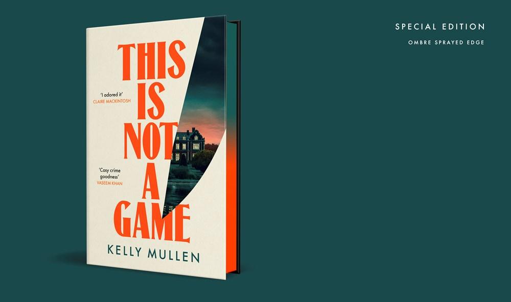 This Is Not a Game - Signed First Edition with Sprayed Edge - The Cleeve Bookshop