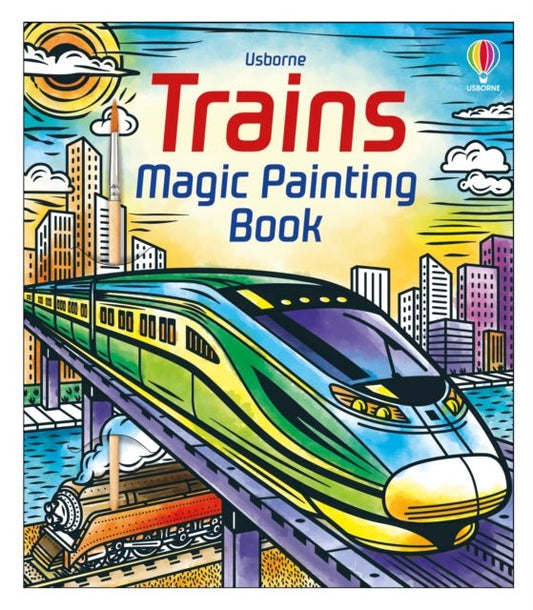 Trains Magic Painting Book - The Cleeve Bookshop