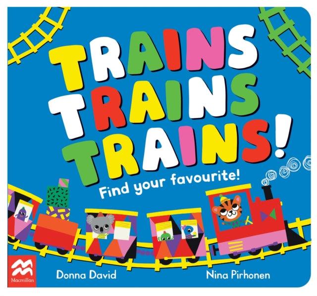 Trains Trains Trains! : Find Your Favourite - The Cleeve Bookshop
