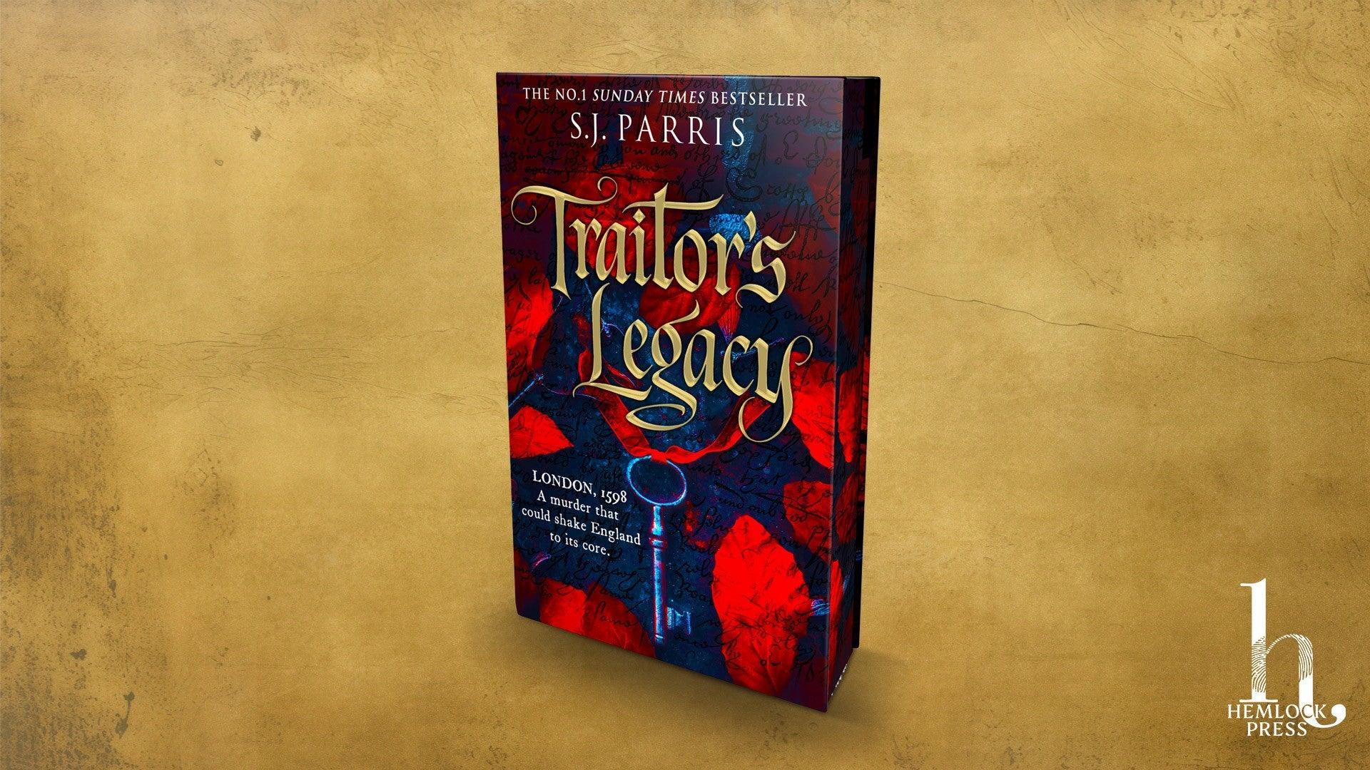 Traitor’s Legacy - Signed First Edition with Sprayed Edge - The Cleeve Bookshop