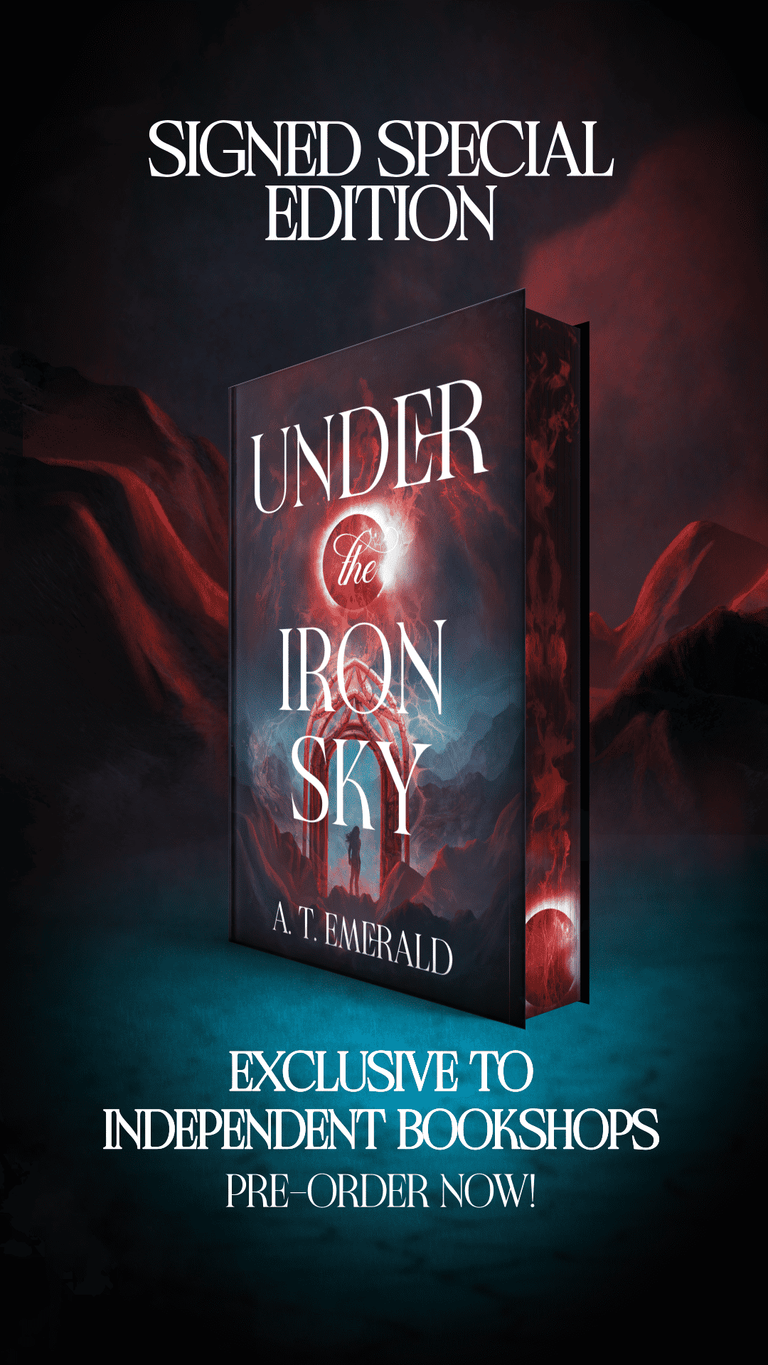 Under the Iron Sky - Signed First Edition with Sprayed Edge - The Cleeve Bookshop