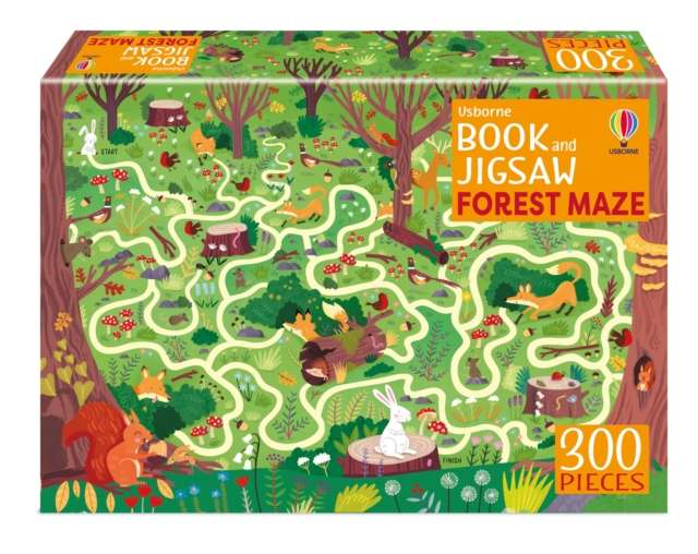 Usborne Book and Jigsaw Forest Maze - The Cleeve Bookshop