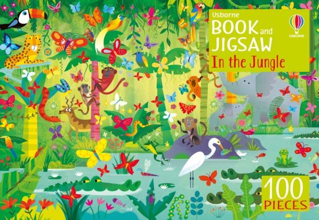Usborne Book and Jigsaw In the Jungle - The Cleeve Bookshop