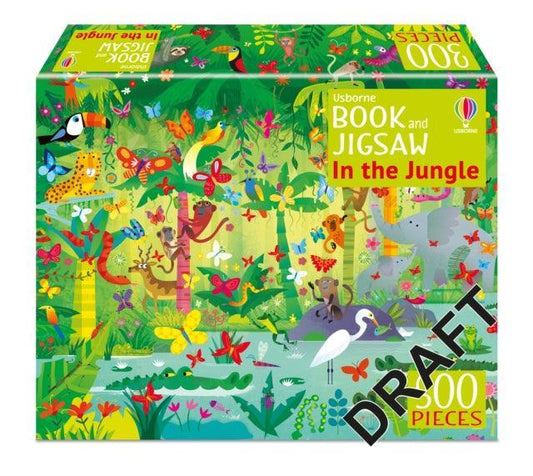 Usborne Book and Jigsaw In the Jungle - The Cleeve Bookshop