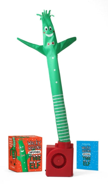 Wacky Waving Inflatable Tube Elf - The Cleeve Bookshop