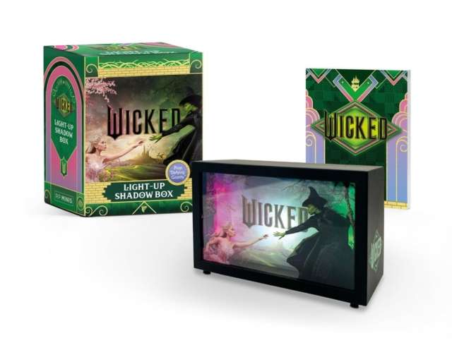 Wicked: Light-Up Shadow Box : Plays “Defying Gravity” - The Cleeve Bookshop