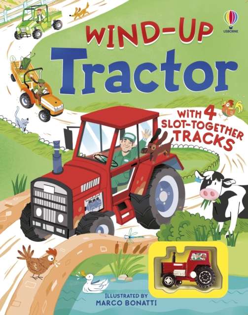 Wind-up Tractor - The Cleeve Bookshop
