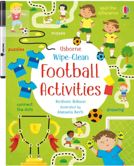 Wipe-Clean Football Activities - The Cleeve Bookshop