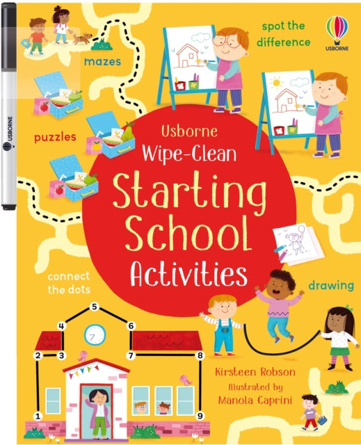 Wipe-Clean Starting School Activities - The Cleeve Bookshop