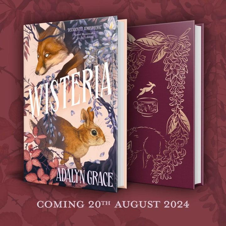 'Wisteria' by Adalyn Grace - Signed Hidden Foil Edition - Pub. August 20th - The Cleeve Bookshop