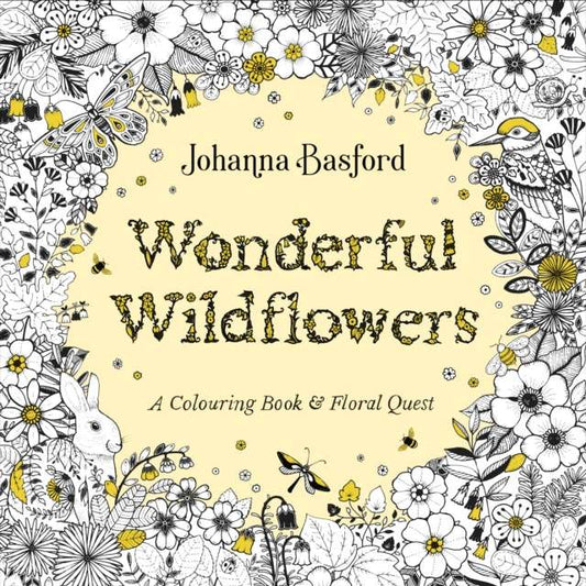 Wonderful Wildflowers : A Colouring Book & Floral Quest - The Cleeve Bookshop