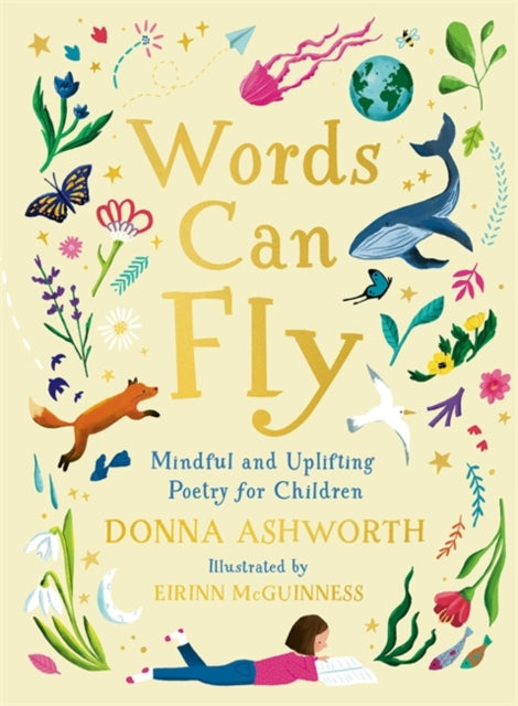 Words Can Fly : Uplifting poems for children - Signed First Edition - The Cleeve Bookshop