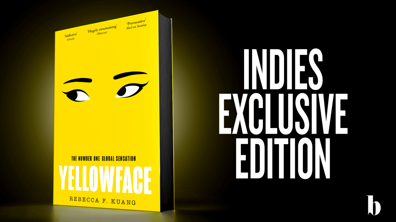 'Yellowface' by Rebecca F. Kuang - Indie Exclusive Edition - Pub. May 23rd - The Cleeve Bookshop