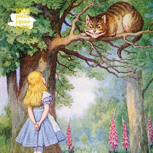 Adult Jigsaw Puzzle Alice and the Cheshire Cat : 1000-piece Jigsaw Puzzles - The Cleeve Bookshop